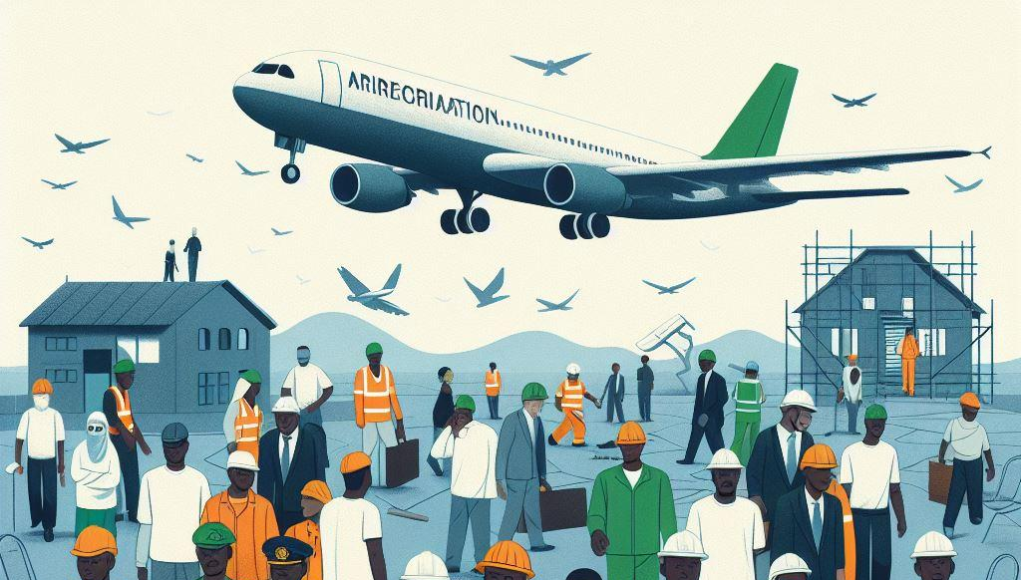Boost aviation sector with N23.1 billion budget for airport rehabilitation and repairs in Nigeria. 36.5% of total allocation to Ministry of Aviation and Aerospace Development. Funds for airport and aerodrome rehabilitation (N21.0 billion) and air navigational equipment (N2.1 billion). Also includes provisions for other aviation agencies, vehicles, office furniture, and security equipment