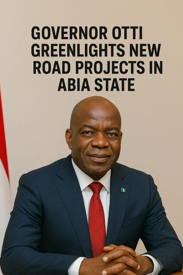 Governor Otti Greenlights New Road Projects in Abia State