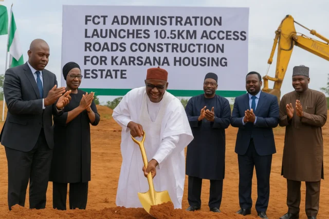fct-administration-launches-10-5km-access-roads-construction-for-karsana-housing-estate