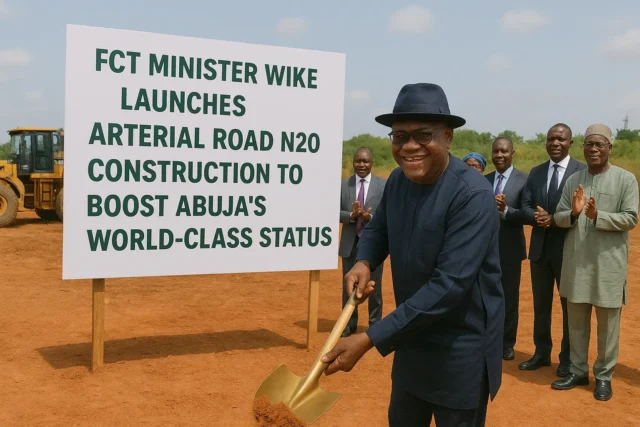 fct-minister-wike-launches-arterial-road-n20-construction-to-boost-abujas-world-class-status