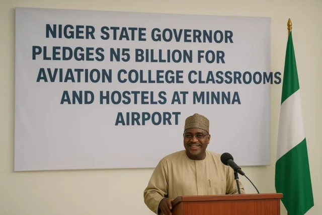 niger-state-governor-pledges-n5-billion-for-aviation-college-classrooms-and-hostels-at-minna-airport