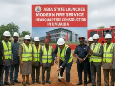 Abia State Launches Modern Fire Service Headquarters Construction in Umuahia Abia State Launches Modern Fire Service Headquarters Construction in Umuahia