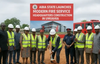 Abia State Launches Modern Fire Service Headquarters Construction in Umuahia Abia State Launches Modern Fire Service Headquarters Construction in Umuahia