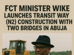 FCT Minister Wike Launches Transit Way (N2) Construction with Two Bridges in Abuja FCT Minister Wike Launches Transit Way (N2) Construction with Two Bridges in Abuja