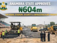 Anambra State Approves ₦604m for Road, Stadium, Security, and Infrastructure Projects Anambra State Approves ₦604m for Road, Stadium, Security, and Infrastructure Projects
