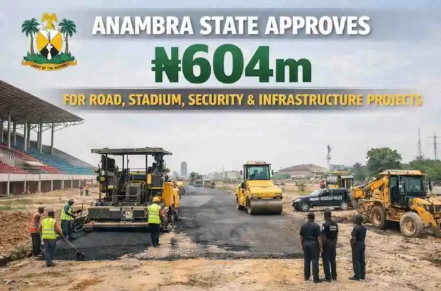 Anambra State Approves ₦604m for Road, Stadium, Security, and Infrastructure Projects