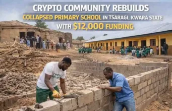 Crypto Community Rebuilds Collapsed Primary School in Tsaragi, Kwara State with $12,000 Funding Crypto Community Rebuilds Collapsed Primary School in Tsaragi, Kwara State with $12,000 Funding