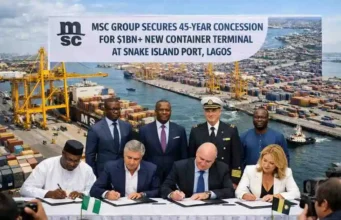 MSC Group Secures 45-Year Concession for $1bn+ New Container Terminal at Snake Island Port in Lagos MSC Group Secures 45-Year Concession for $1bn+ New Container Terminal at Snake Island Port in Lagos
