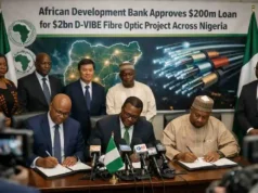 African Development Bank Approves $200m Loan for $2bn D-VIBE Fibre Optic Project Across Nigeria African Development Bank Approves $200m Loan for $2bn D-VIBE Fibre Optic Project Across Nigeria