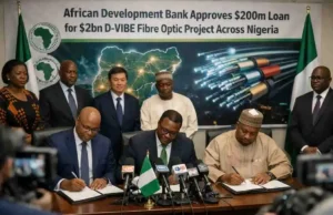 African Development Bank Approves $200m Loan for $2bn D-VIBE Fibre Optic Project Across Nigeria African Development Bank Approves $200m Loan for $2bn D-VIBE Fibre Optic Project Across Nigeria