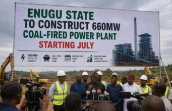 Enugu State to Construct 660MW Coal-Fired Power Plant Starting July Enugu State to Construct 660MW Coal-Fired Power Plant Starting July