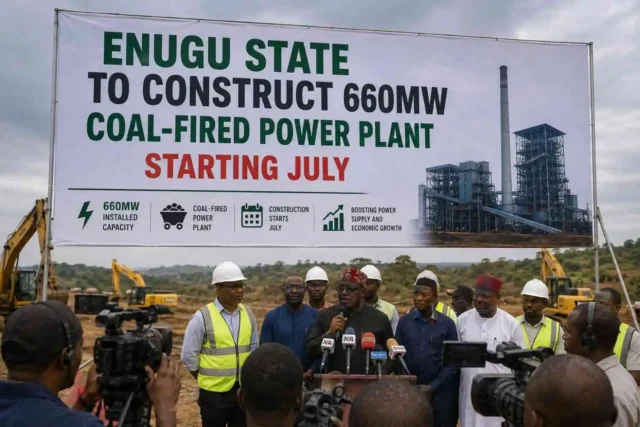 Enugu State to Construct 660MW Coal-Fired Power Plant Starting July